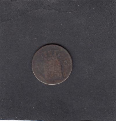 Beschrijving: 1 Cent WILLEM I